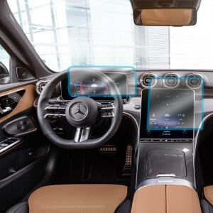 MERCEDES BENZ C-CLASS 2021 MULTİMEDYA EKRAN PPF KAPLAMA