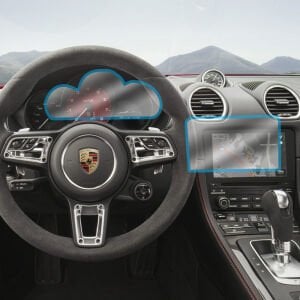 PORSCHE 718 CAYMAN GTS 2019 MULTİMEDYA EKRAN PPF KAPLAMA