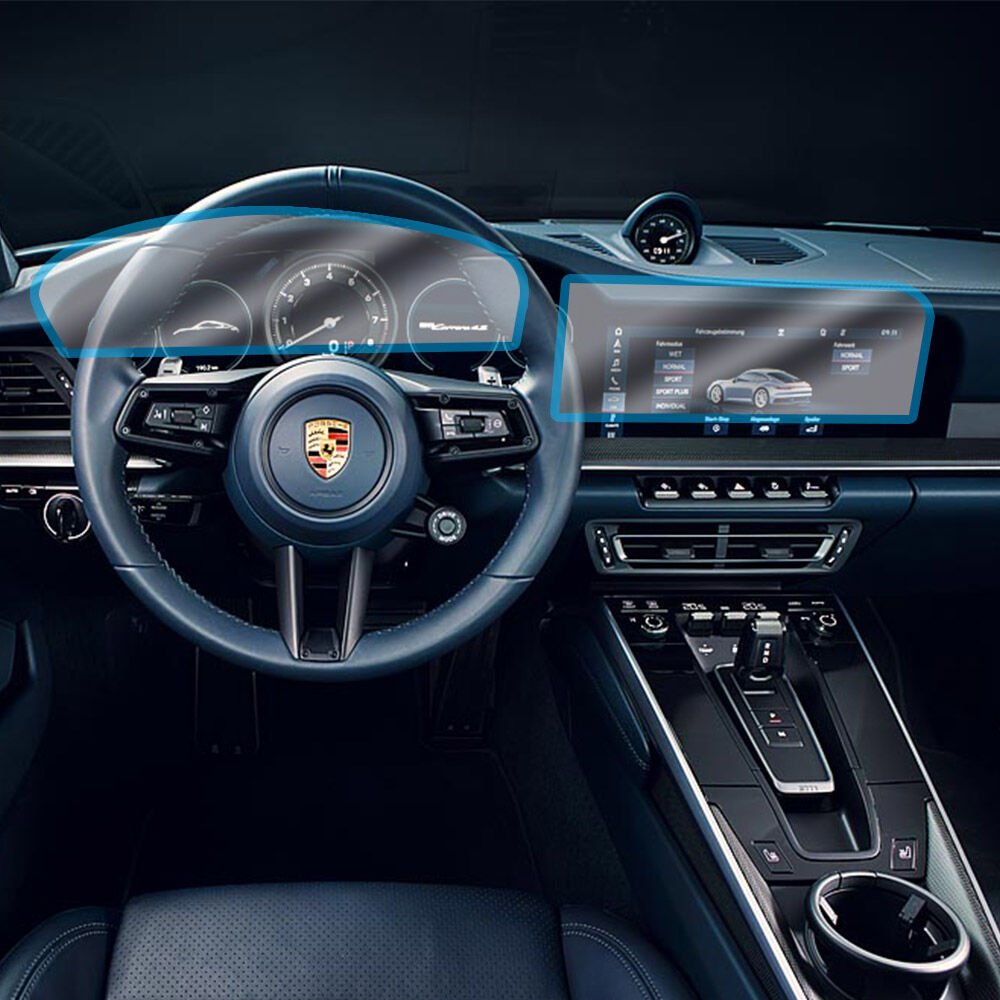 PORSCHE 911 CARRERA 2020 MULTİMEDYA EKRAN PPF KAPLAMA