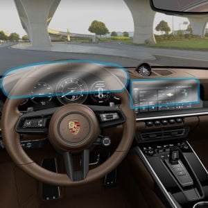 PORSCHE 911 TURBO 2020 MULTİMEDYA EKRAN PPF KAPLAMA