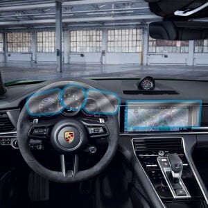 PORSCHE PANAMERA 2020 MULTİMEDYA EKRAN PPF KAPLAMA