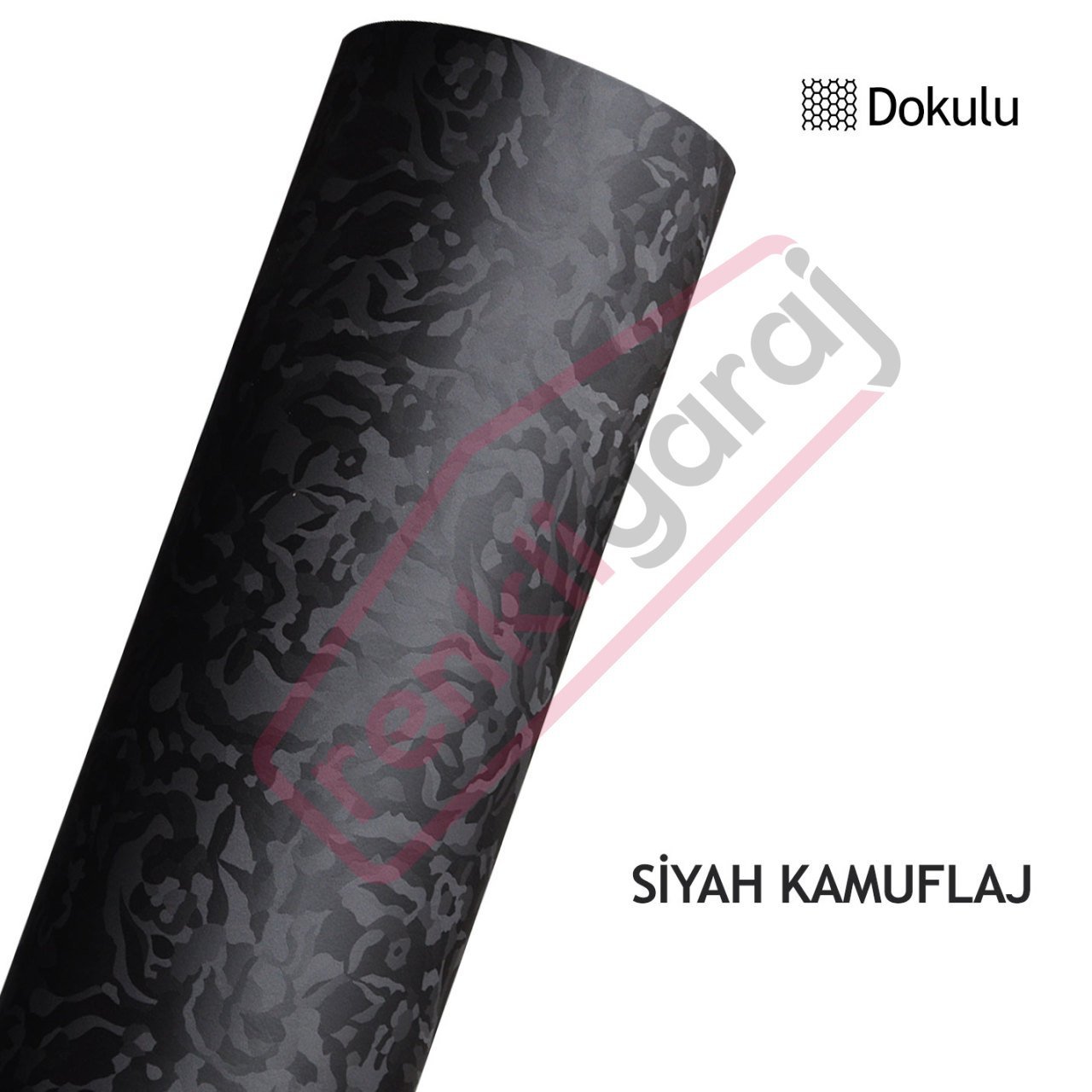 GRAFITYP DECO SERİSİ - SİYAH KAMUFLAJ FOLYOSU