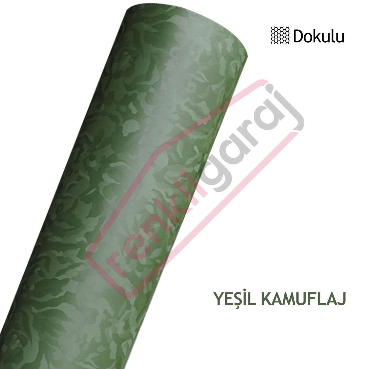 GRAFITYP DECO SERİSİ - YEŞİL KAMUFLAJ FOLYOSU