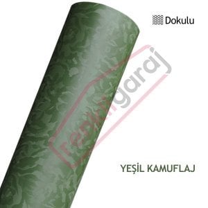 GRAFITYP DECO SERİSİ - YEŞİL KAMUFLAJ FOLYOSU