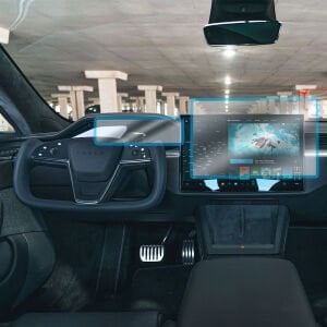 TESLA MODEL S 2021 MULTİMEDYA EKRAN PPF KAPLAMA