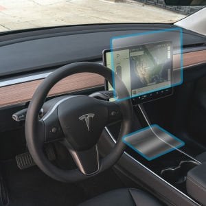 TESLA MODEL Y 2020 MULTİMEDYA EKRAN PPF KAPLAMA