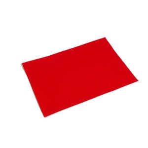 KIRMIZI KEÇE UCU (A5 210MM X 150MM) 1 ADET