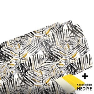 Olive Gold Leaf Araç Kaplama Folyosu (Laminasyonlu) 152cm x 1m