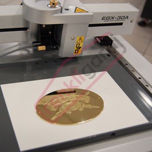 EGX-30A Metal Etiket