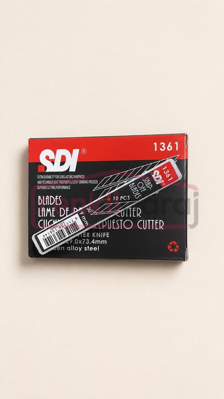 SDI PROFESYONEL MAKET BIÇAĞI YEDEĞİ (10' lu)