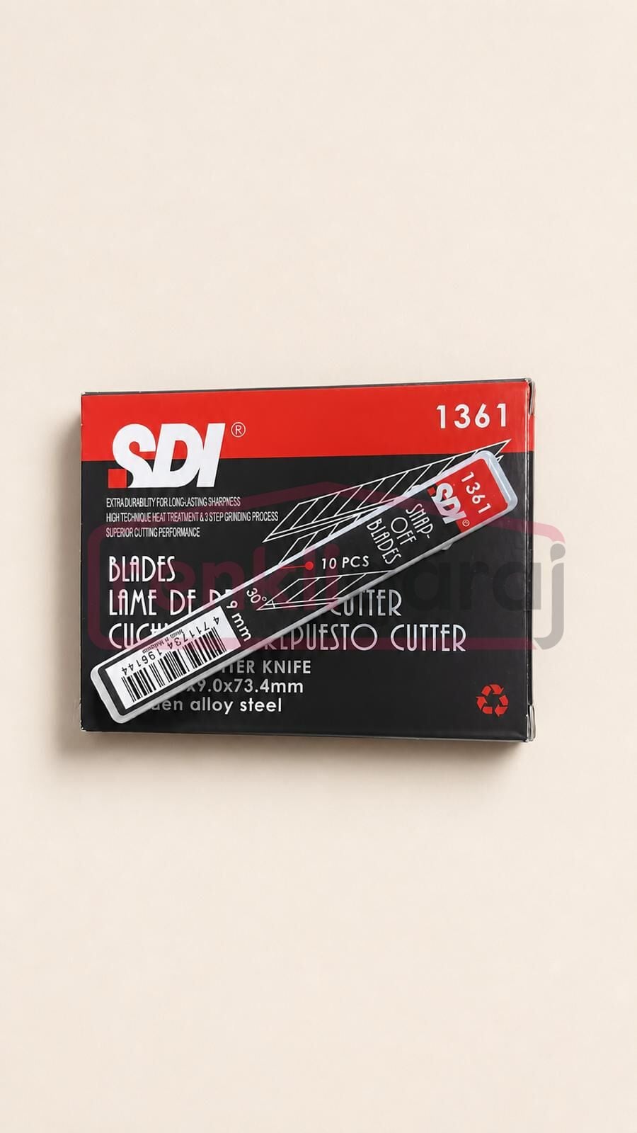 SDI PROFESYONEL MAKET BIÇAĞI YEDEĞİ (10' lu)