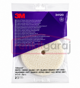 3M™ Perfect-It™ Eksantrik Dairesel Yün Pasta Süngeri