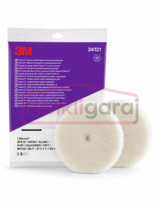 3M™ Perfect-It™ Eksantrik Dairesel Yün Pasta Süngeri Orta Basınç