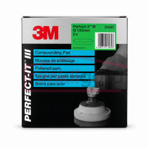 3M Green Flat Foam Pad 150MM/Yeşil Pasta Süngeri