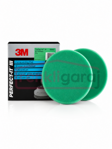 3M GREEN FLAT FOAM PAD 150MM/YEŞİL PASTA SÜNGERİ