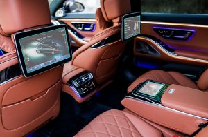 Mercedes S400-S500 Poliüretan Ekran Koruma Filmi (5 Adet)