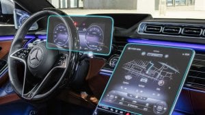 Mercedes S400-S500 Poliüretan Ekran Koruma Filmi (5 Adet)