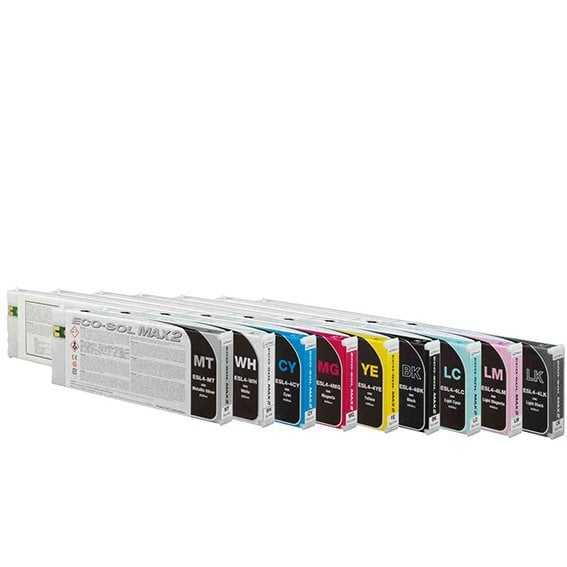 Roland Eco Sol MAX 2 ESL4 - CMYK/Lc/Lm/Lk/ Eko Solvent Mürekkep