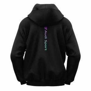 Audi Love Siyah Kapşonlu Sweatshirt