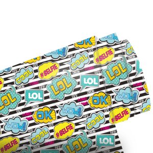 Lol Metrelik Araç Kaplama Folyosu (Laminasyonlu) 152cm x 1m