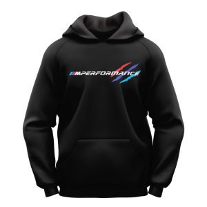 M Claw Siyah Kapşonlu Sweatshirt