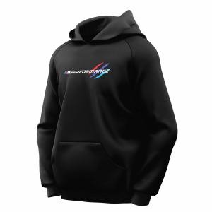 M Claw Siyah Kapşonlu Sweatshirt