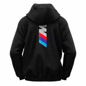 M Sport Siyah Kapşonlu Sweatshirt