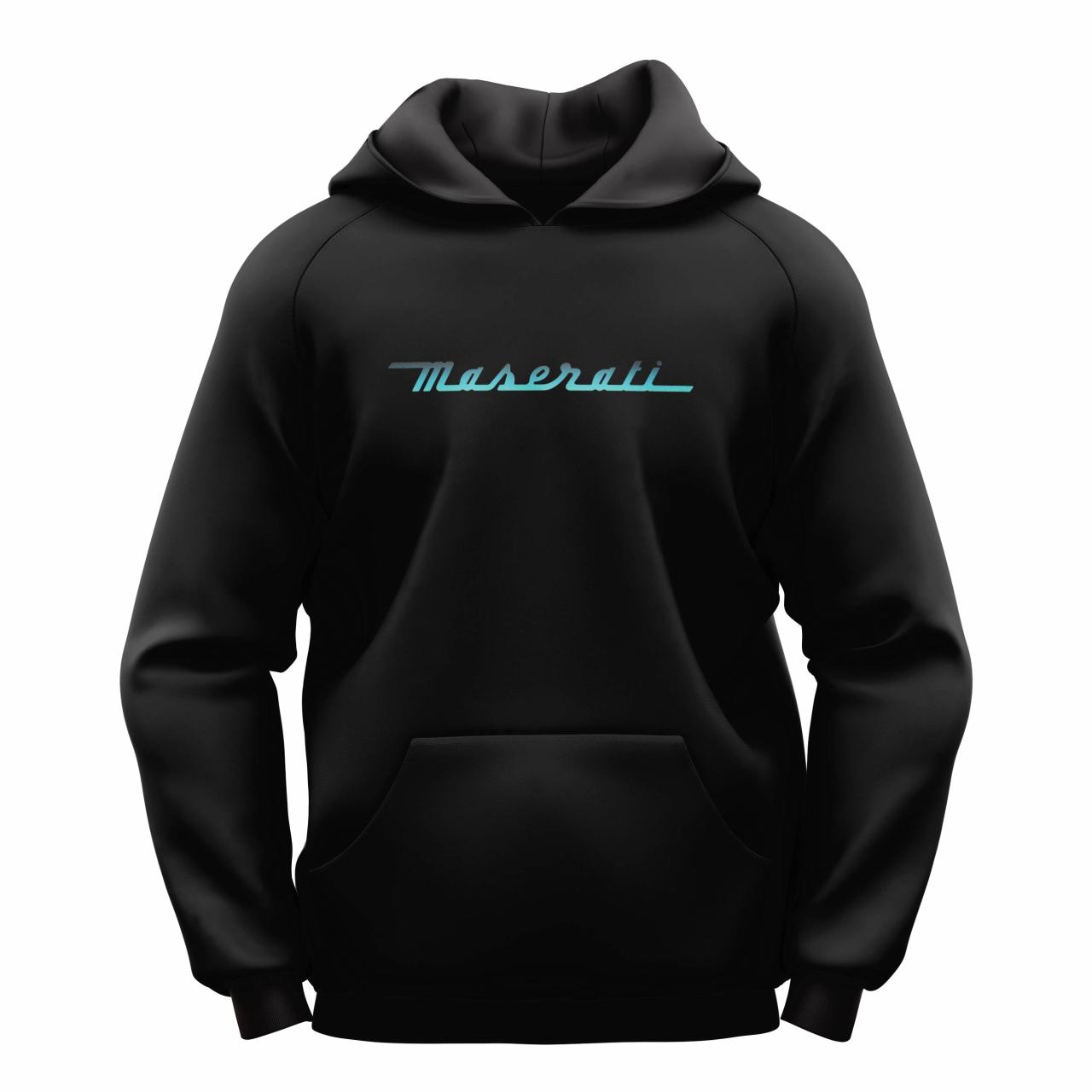 MS Siyah Kapşonlu Sweatshirt