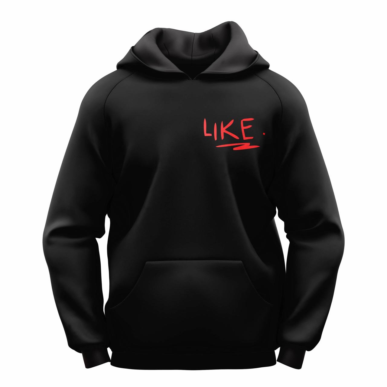 Original Siyah Kapşonlu Sweatshirt