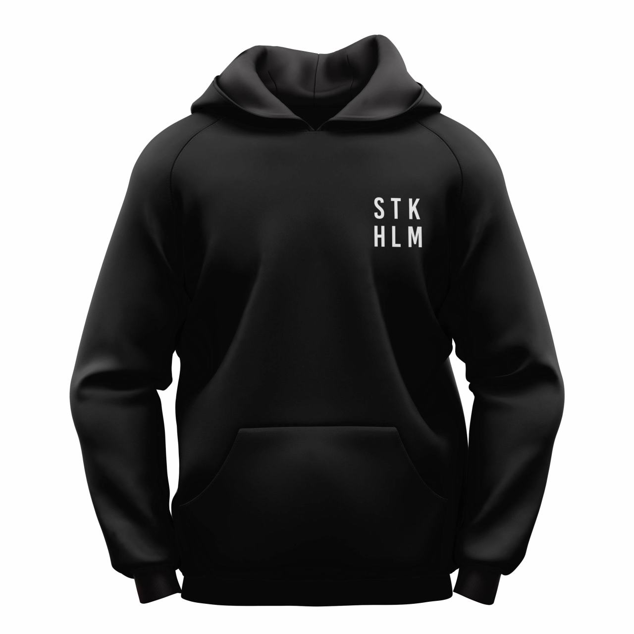 STK Siyah Kapşonlu Sweatshirt