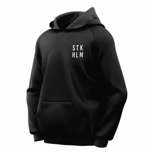 STK Siyah Kapşonlu Sweatshirt