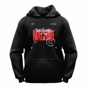 WYWH Siyah Kapşonlu Sweatshirt