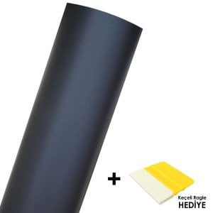 Avery Mat Siyah Metrelik Araç Kaplama Folyosu