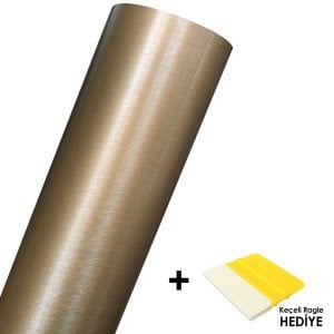 Avery Bronze Brush (Fırça Desenli) Metrelik Araç Kaplama Folyosu