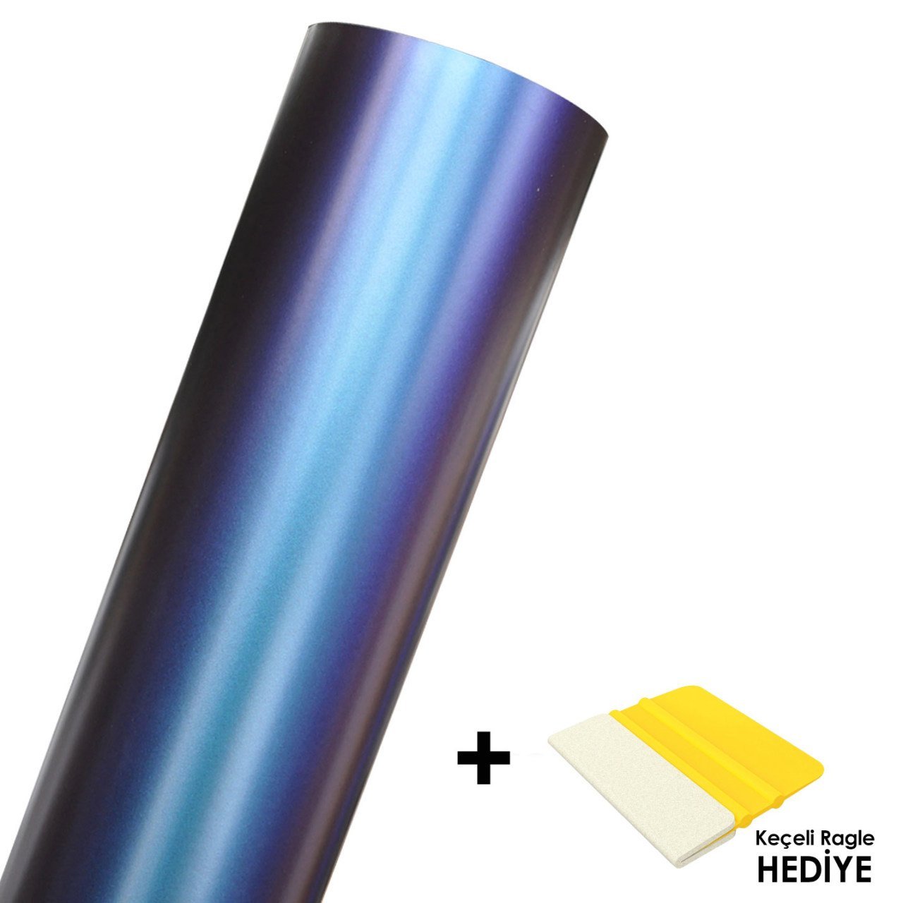 Avery Cyan/Purple (Bukalemun) Metrelik Araç Kaplama Folyosu