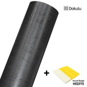 Grafityp Electro Black (Dokulu) Metrelik Araç Kaplama Folyosu