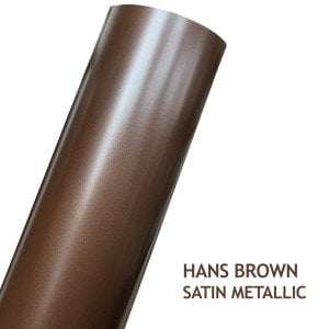 AVERY SATIN METALLIC HANS BROWN
