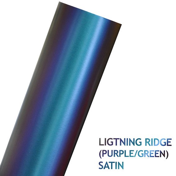AVERY COLORFLOW SATIN LIGTNING RIDGE (PURPLE/GREEN)