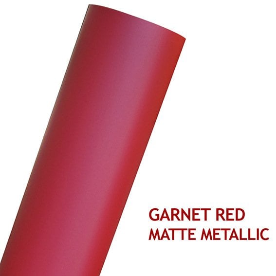 AVERY MATTE METALLIC GARNET RED