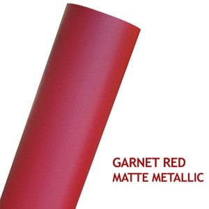 AVERY MATTE METALLIC GARNET RED