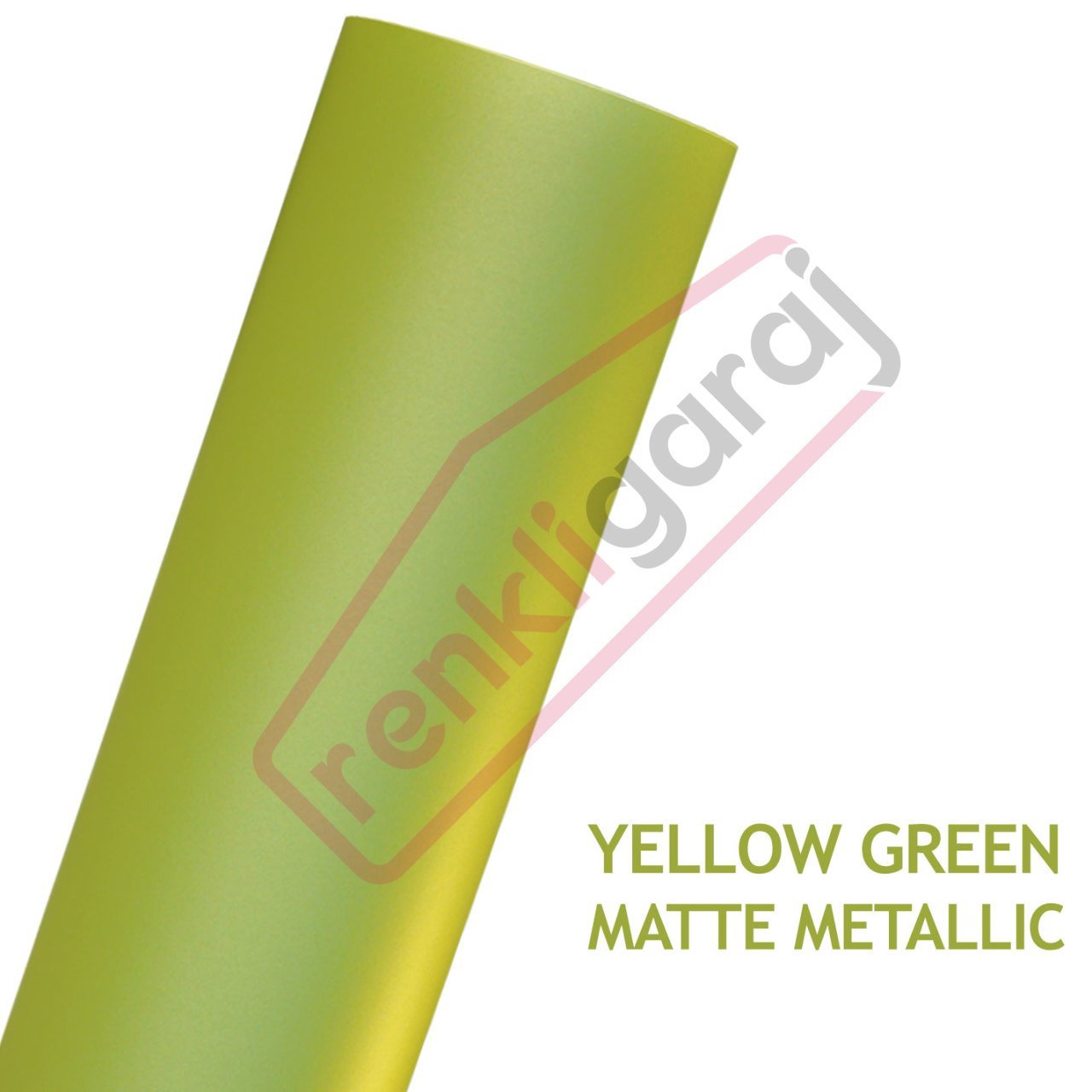 AVERY MATTE METALLIC YELLOW GREEN