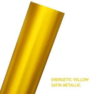 AVERY SATIN METALLIC ENERGETIC YELLOW
