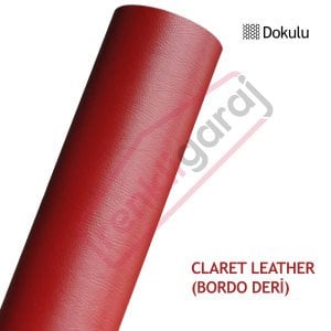 GRAFITYP DECO SERİSİ - BORDO DERİ GÖRÜNÜM (Dokulu)