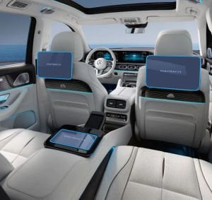 MERCEDES MAYBACH GLS600 POLİÜRETAN EKRAN KORUMA FİLMİ (4 PARÇA)