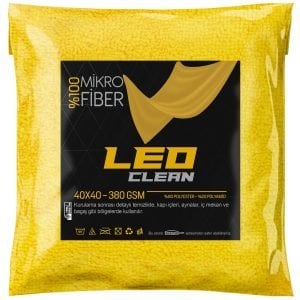 LEO CLEAN MİKROFİBER DETAYLI TEMİZLİK BEZİ