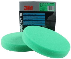 3M™ Hookit Tek Taraflı Kalın Pasta Süngeri 150mm (2 adet)