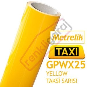 GRAFITYP GPWX25 TAKSİ SARISI / METRELİK (KOYU SARI)