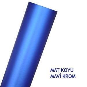 PROMAFOL MAT SATIN KOYU MAVİ FOLYO