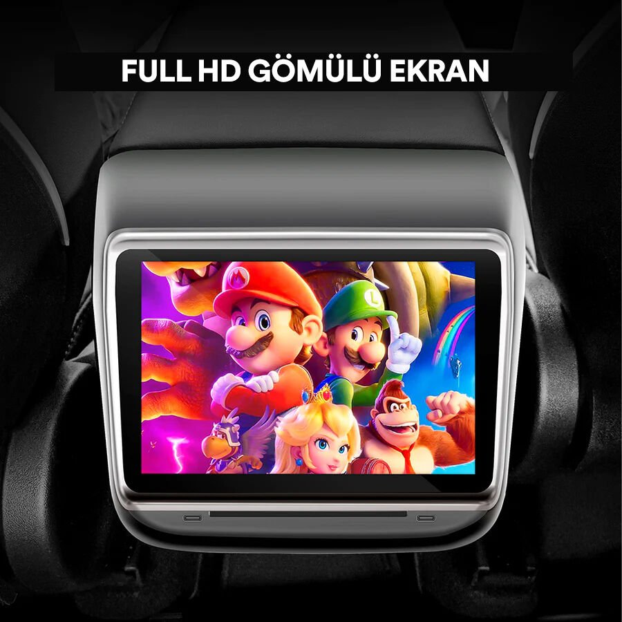 TESLA MODEL Y ARKA EĞLENCE 7.2'' TABLETİ