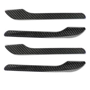 TESLA MODEL Y ORJİNAL PARLAK KARBON KAPI KOLU KİTİ